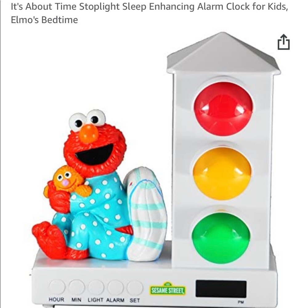Stoplight Kids Clock/Wake “Alarm”